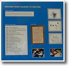 Moving from talking to writing